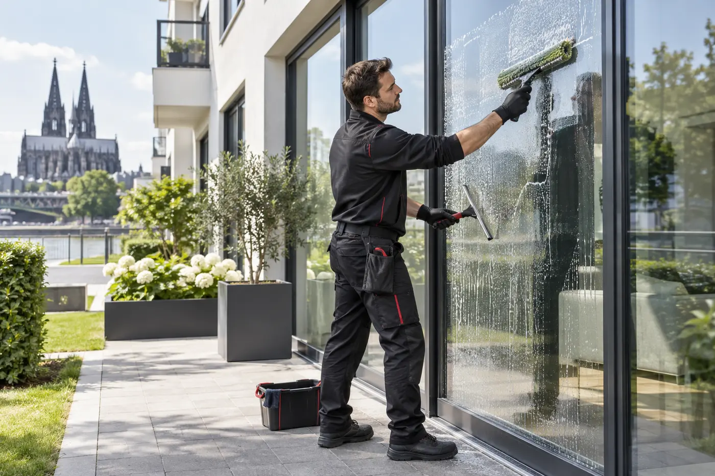 Glas- und Fensterreinigung
